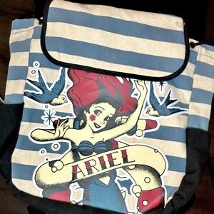 Disney, Loungefly Ariel Drawstring Bagpack